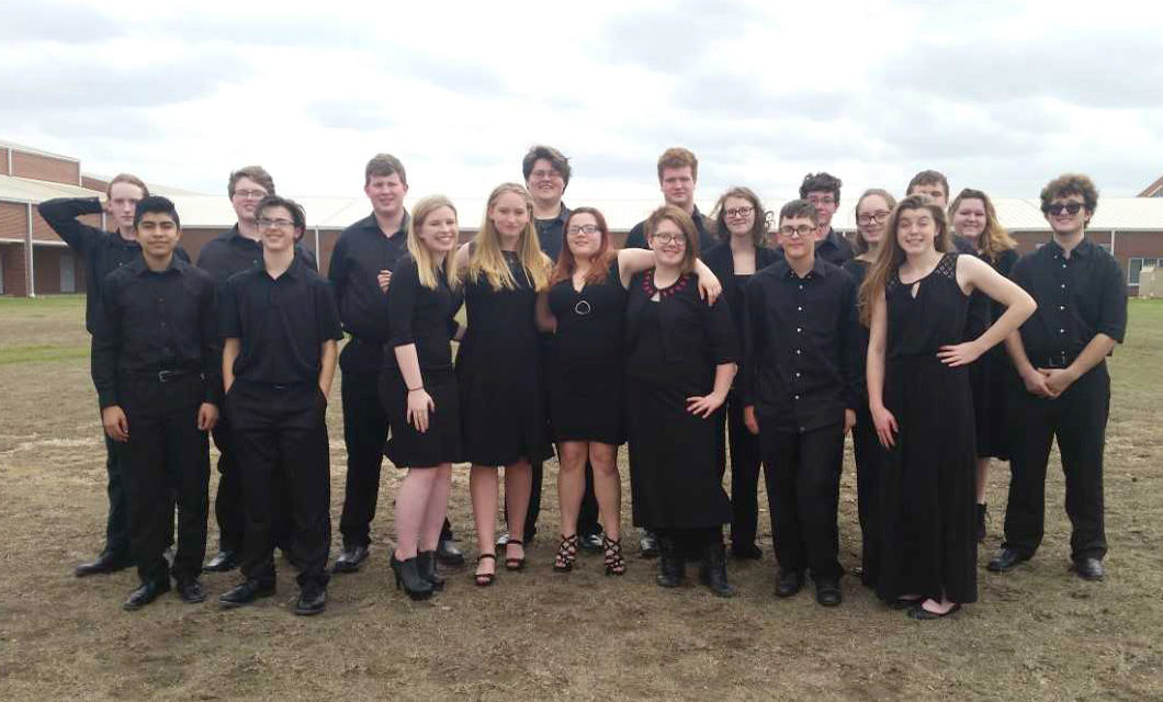 Wortham Concert Band Earns a Division 1 Rating