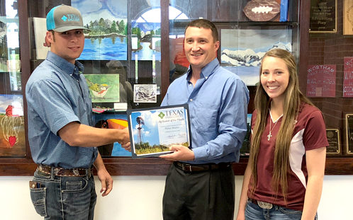 Wortham Student Honored by Texas Farm Credit