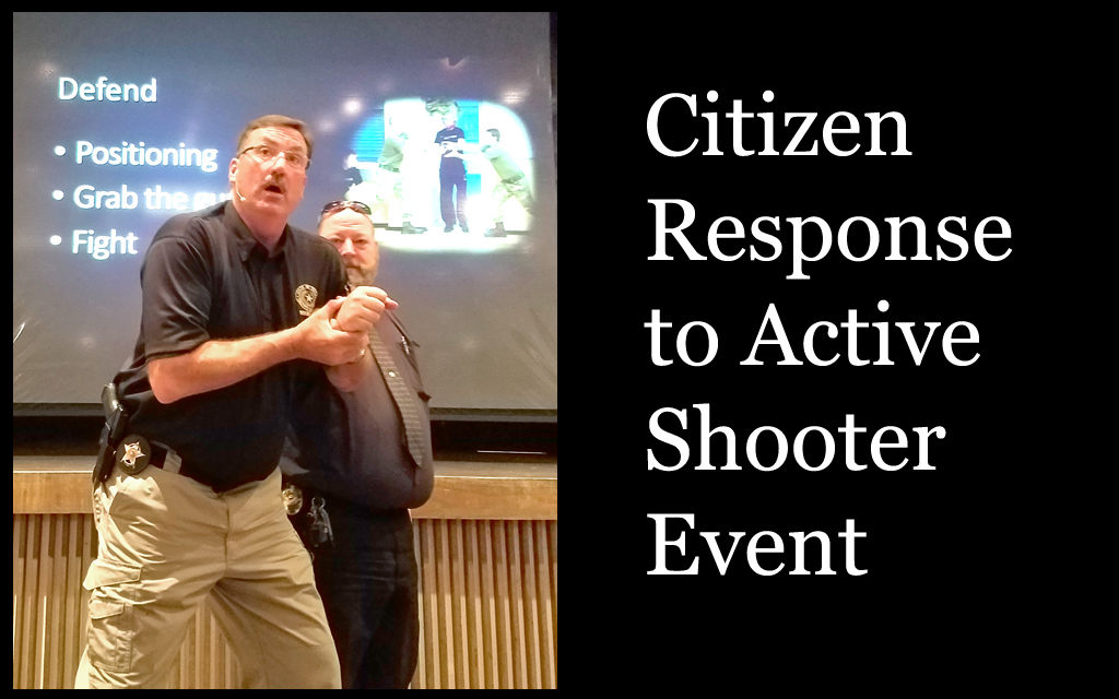 Learning to Survive an Active Shooter Event; Civilians Receive Training