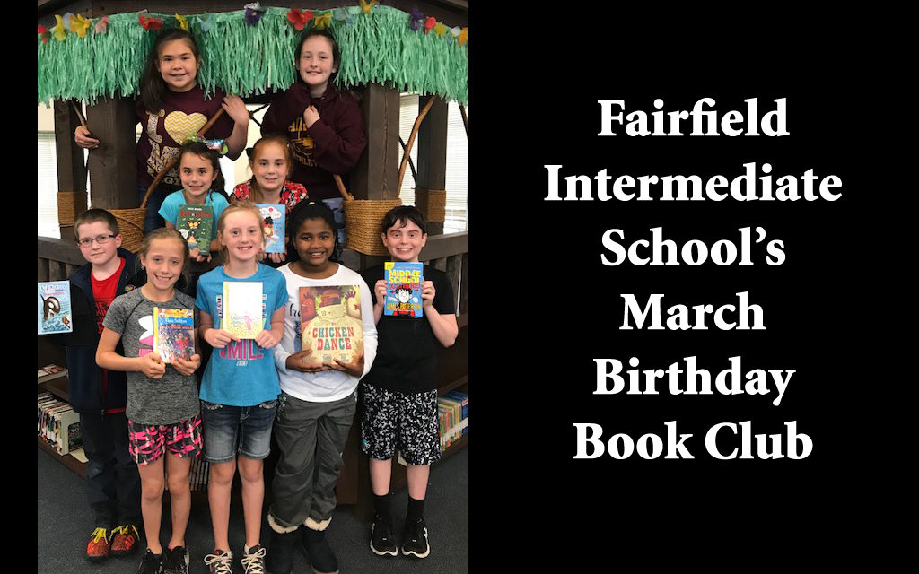 Celebrating March Birthdays With Books at FIS