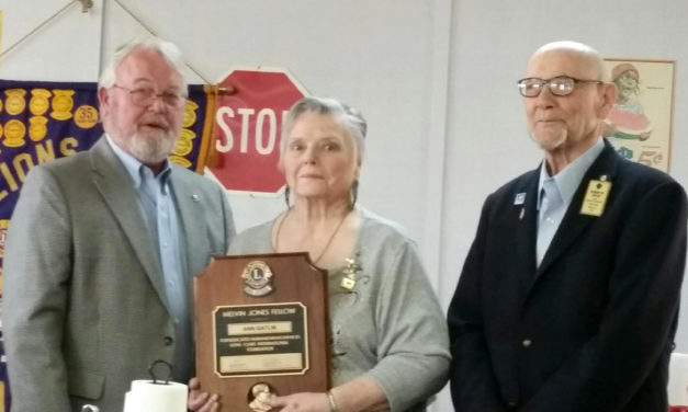 Fairfield Lions Club Member Recognized With Humanitarian Award