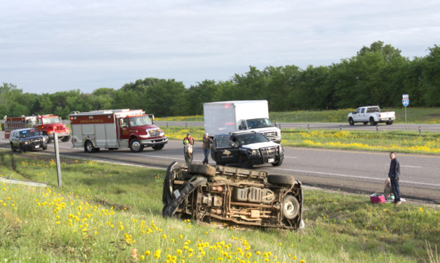 No Injuries In I-45 Rollover