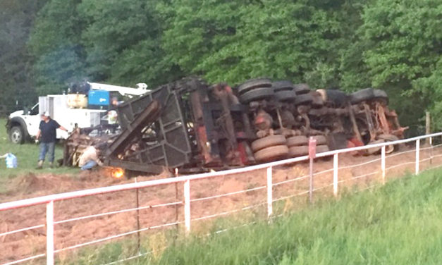 Long Ordeal for Trapped Driver & Emergency Responders
