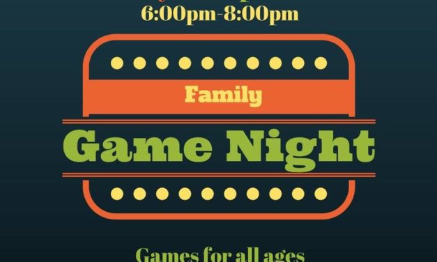 Family Game Night Fun at Fairfield Library April 20