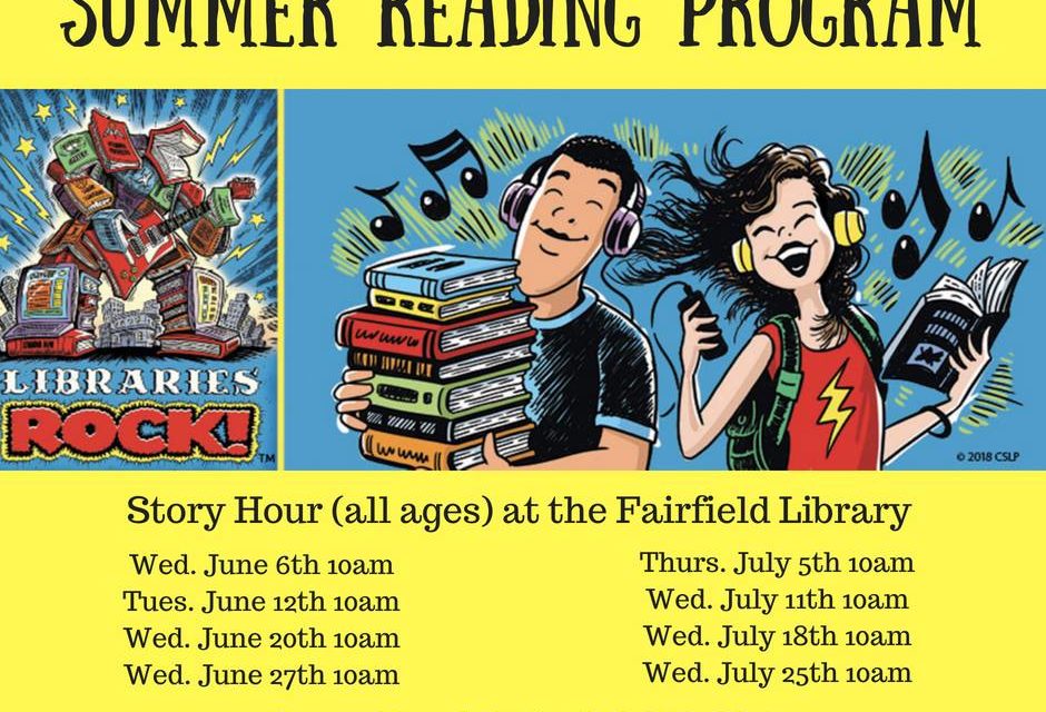 Summer Reading at Fairfield Library
