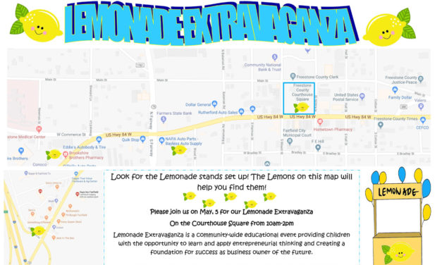 Lemonade Stands to Take Over Downtown Fairfield May 5th