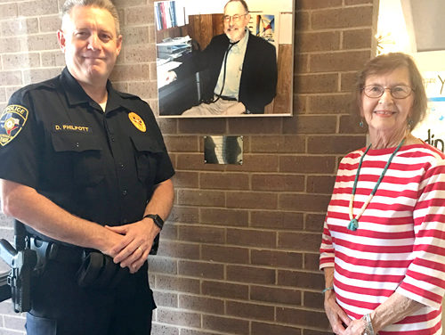 Tour of New Teague Police Department