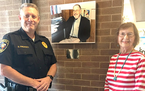 Tour of New Teague Police Department