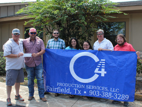 Big T Memorial Accepts Donation from C4 Production Services, LLC