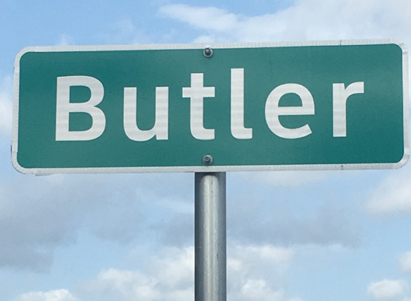 Butler Community Installs First Signs