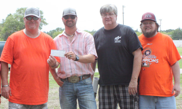 Keechi Creek Oilfield Services Donates $2,000 to Big T Memorial