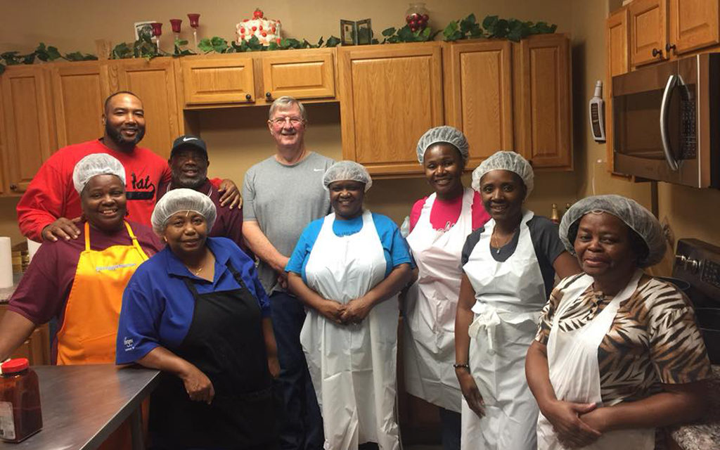 Cornerstone Church Members Feed The Eagles