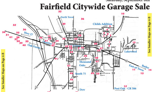 Shop Fairfield’s Citywide Garage Sale on Saturday, Sept. 8th