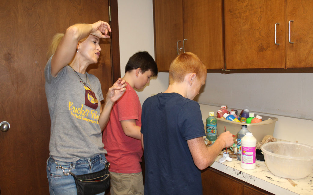 FJH Students Prepare Historical Puppets for Interactive Display This Saturday