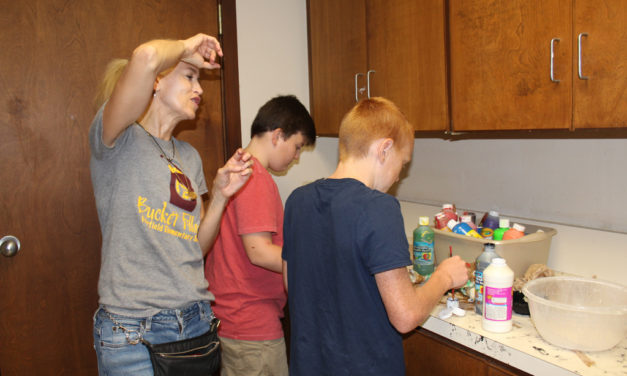FJH Students Prepare Historical Puppets for Interactive Display This Saturday