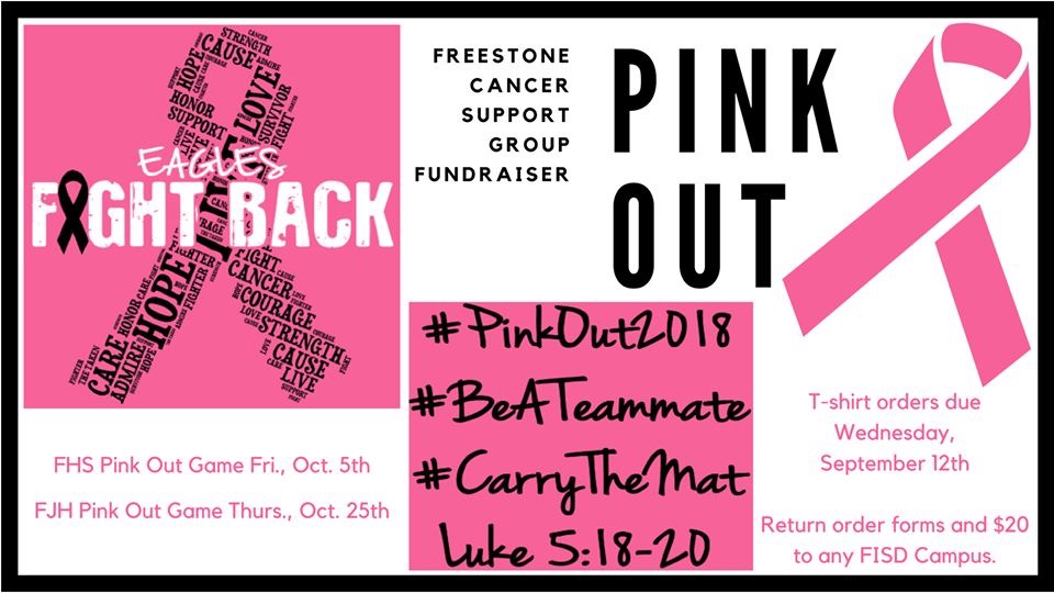 T-Shirt Fundraiser Going On Now! Pink Out in the Fight Against Breast Cancer