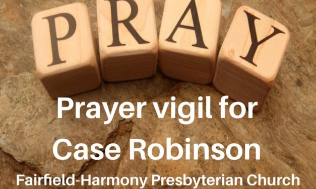 Prayer Vigil Tonight for Case Robinson