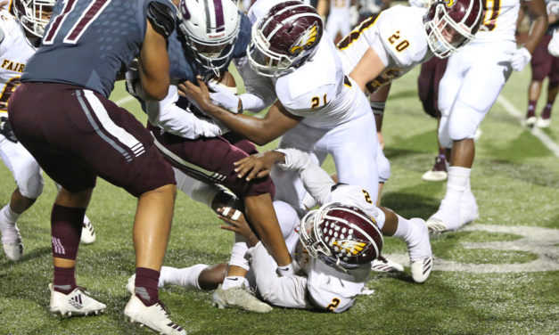 Late Pick Pushes Eagles to 4-0