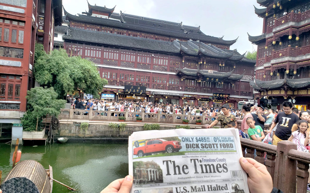 The “Times” Travels to China