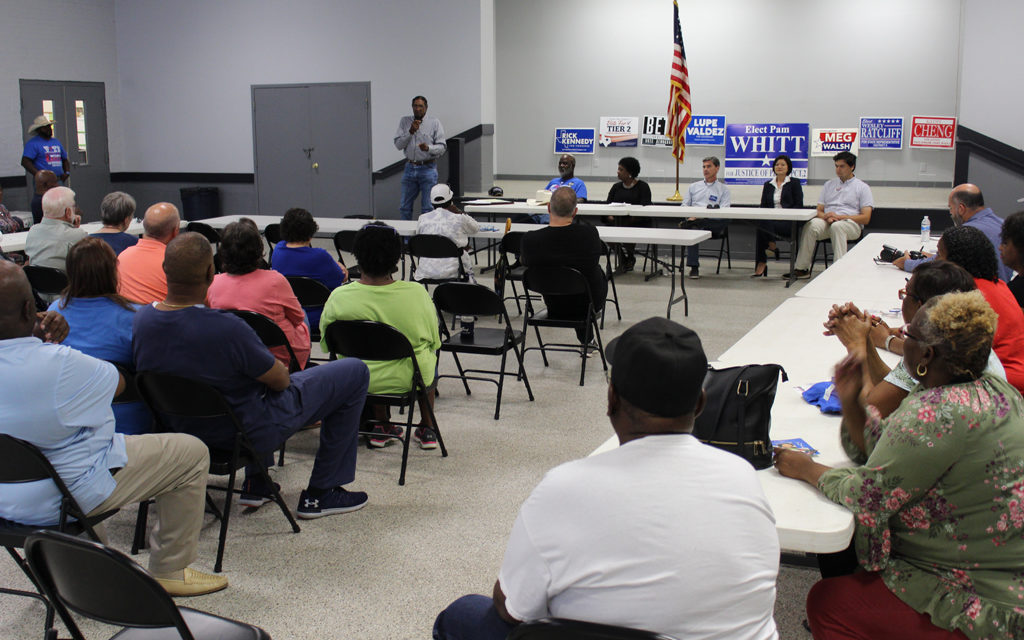 Candidates Meet The Community At Democratic Rally In Teague