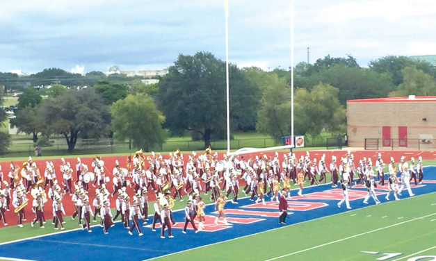 Good Scores at Marching Contest for Grand Band from Eagle Land