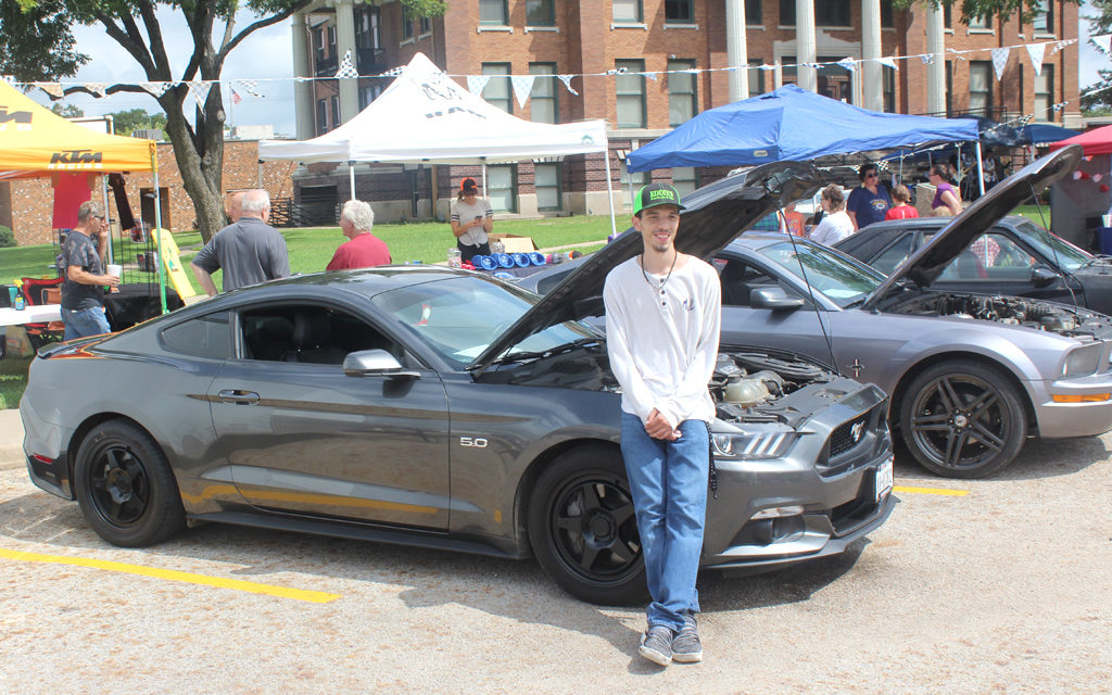 Students Continue Family Traditions in Show of Wheels