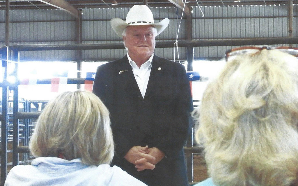 Importance of Agriculture:  Commissioner Sid Miller Addresses Political Rally