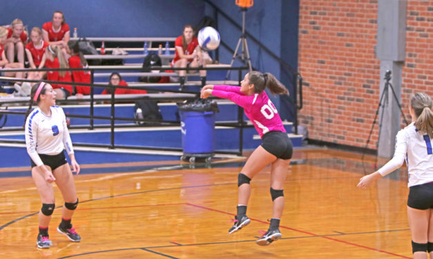 Wortham Volleyball Team Blasts Thru Competition