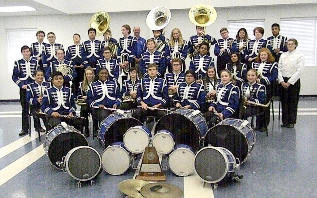 Bulldog Band Earns First Division