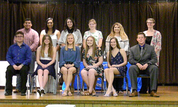 New Members Inducted To Wortham National Honor Society
