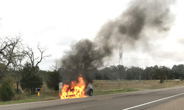Vehicle Fire On Highway 84