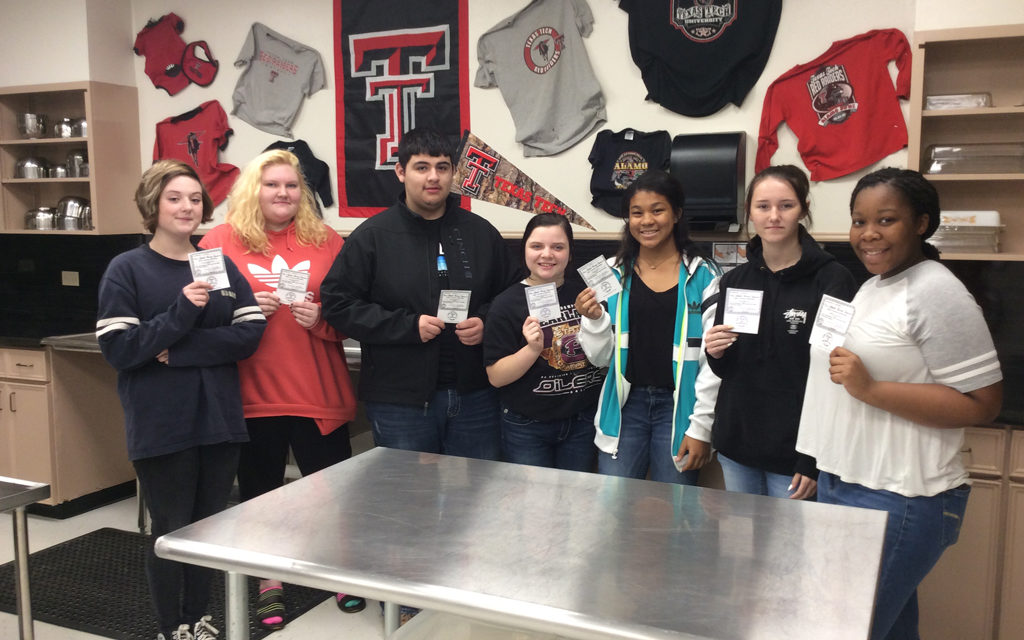 Fairfield High School Culinary Students Earn Certificates