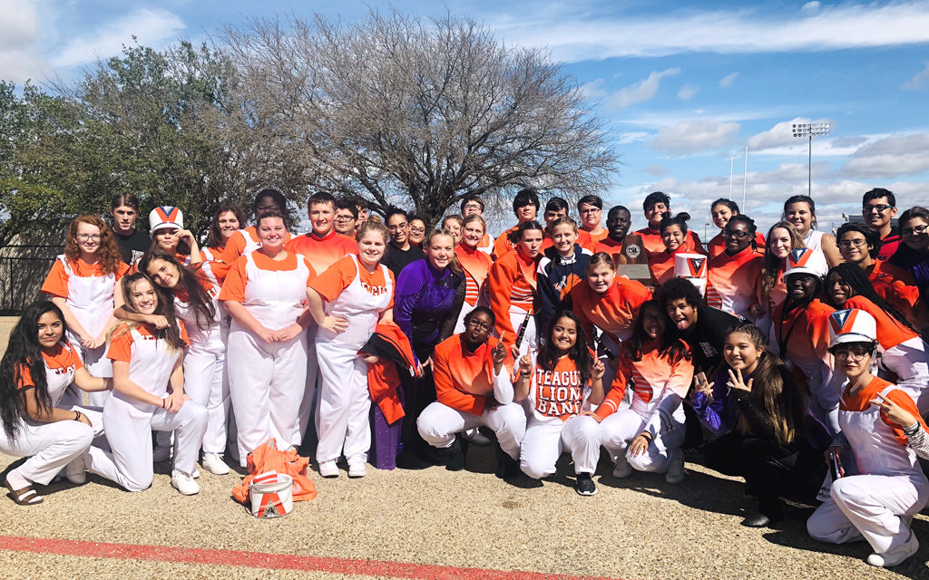 High Marks For Teague Lion Band At UIL Region Marching Contest