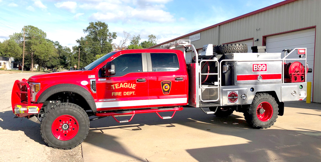 New Truck for Teague Volunteer Fire Department
