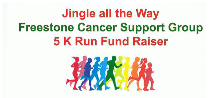 Dec. 15th Jingle Bell Run to Benefit Cancer Patients in 2018