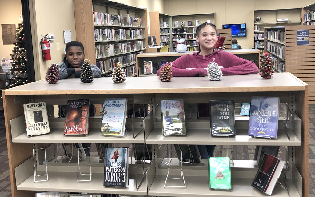 Student Decorations on Display at Fairfield Library