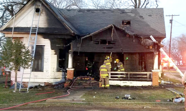 House Fire on Maple in Teague