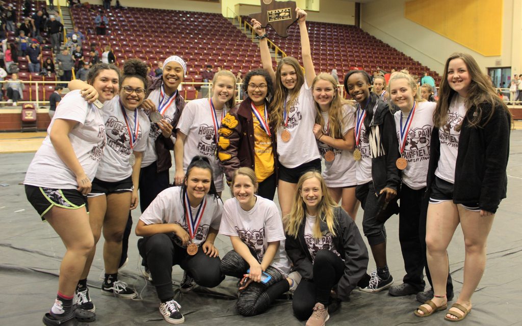 Lady Eagle Powerlifters Take Second At Regional