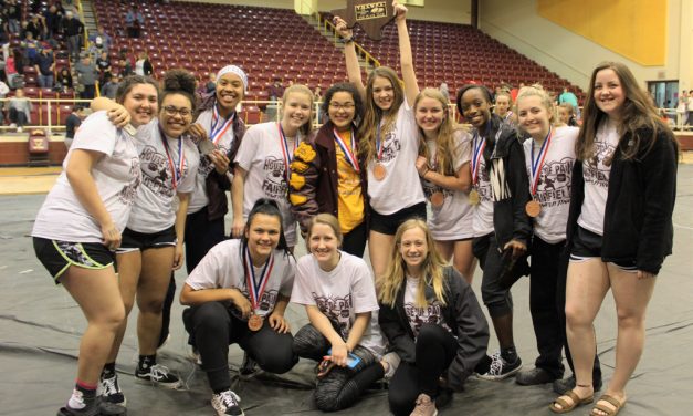 Lady Eagle Powerlifters Take Second At Regional