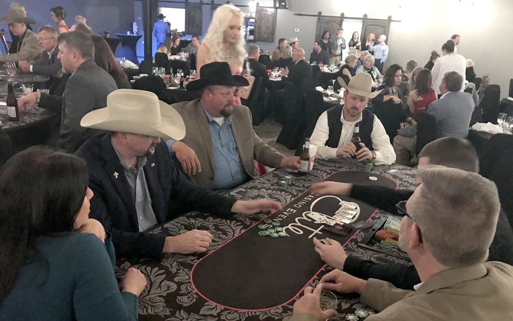 High Rollers Raise Funds for Education