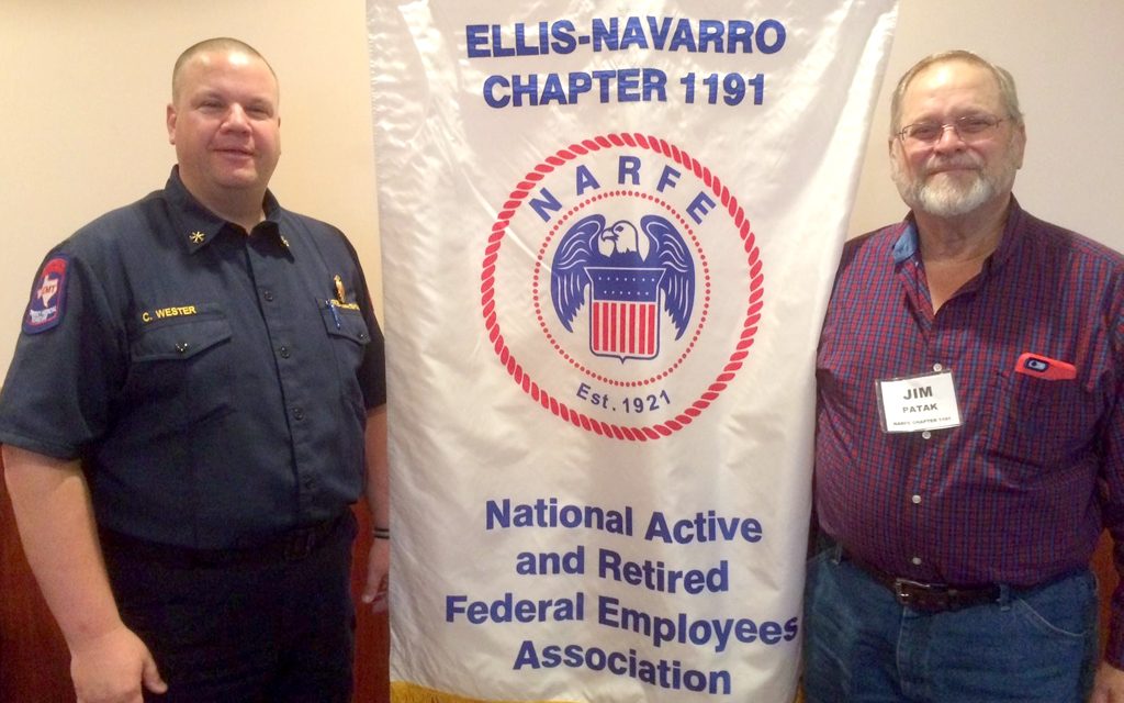 Ennis Fire Marshall Talks Safety With NARFE Members