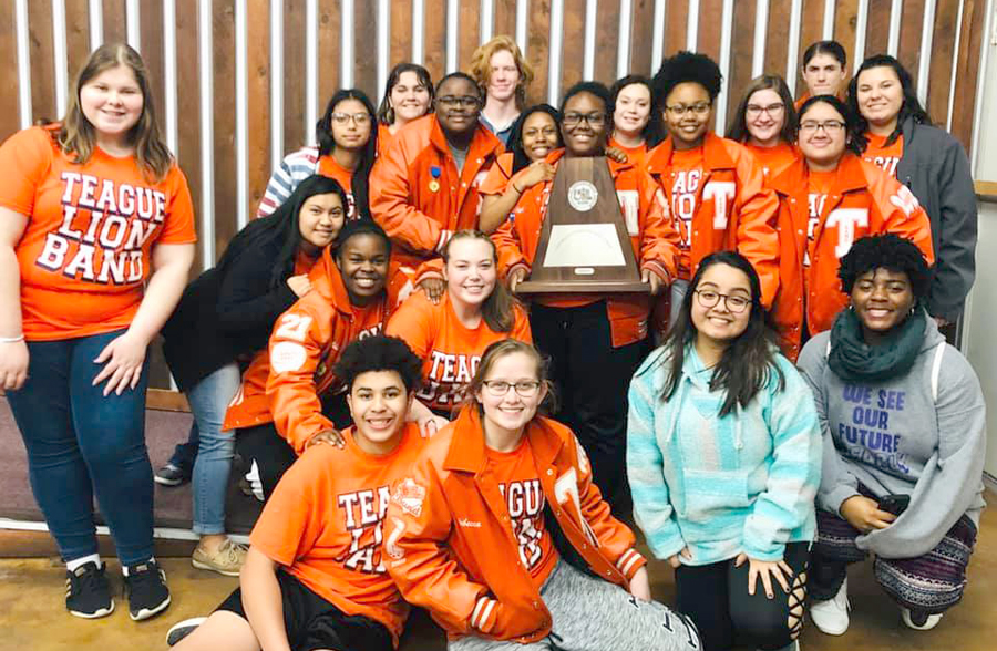 Teague Lion Band Awarded