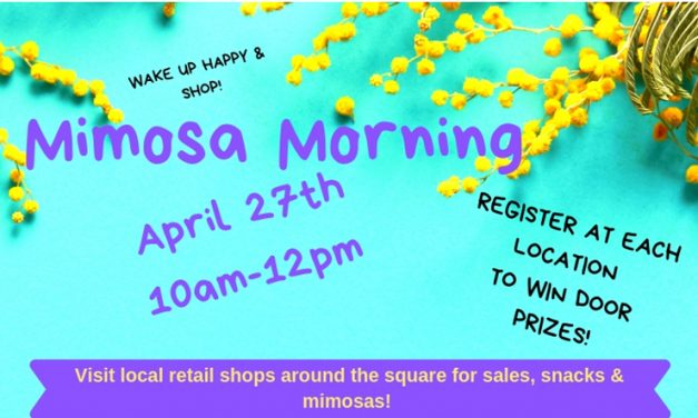 Sip & Shop Fairfield on Saturday for Mimosa Morning