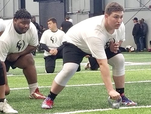 Lone Star Football Camp for Fairfield Athlete