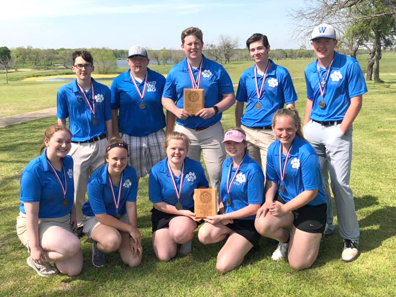 Wortham Golf Claims 2nd Place at UIL District Meet