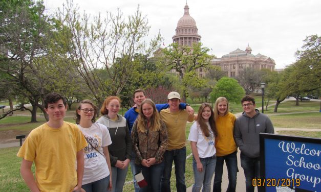 Wortham Honor Students Visit State Capitol