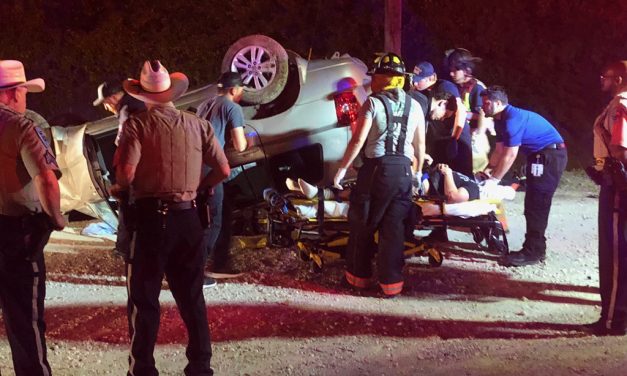 Rollover in Parking Lot