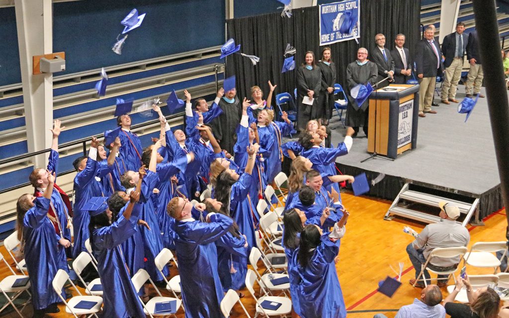 Hats Off to Wortham Grads