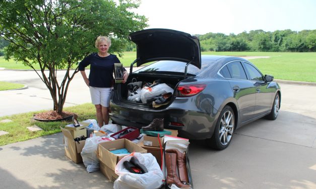 Over 200 Shoes Collected for Soles4Souls Project