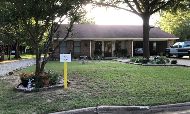 Yard of the Month Named by Wortham Garden Club